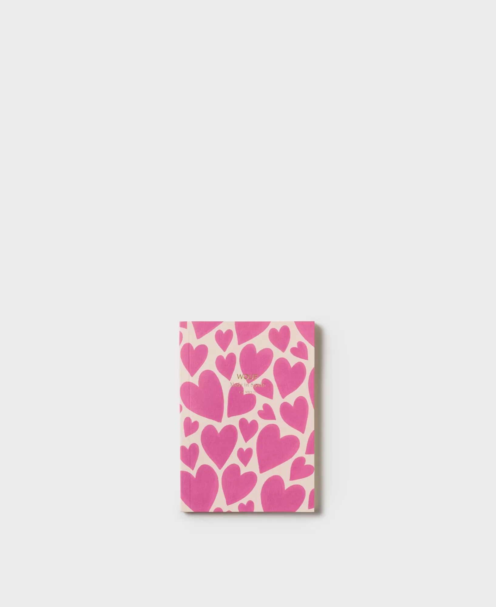 Papeterie^WOUF Cahier Papier A6 Amour Rose