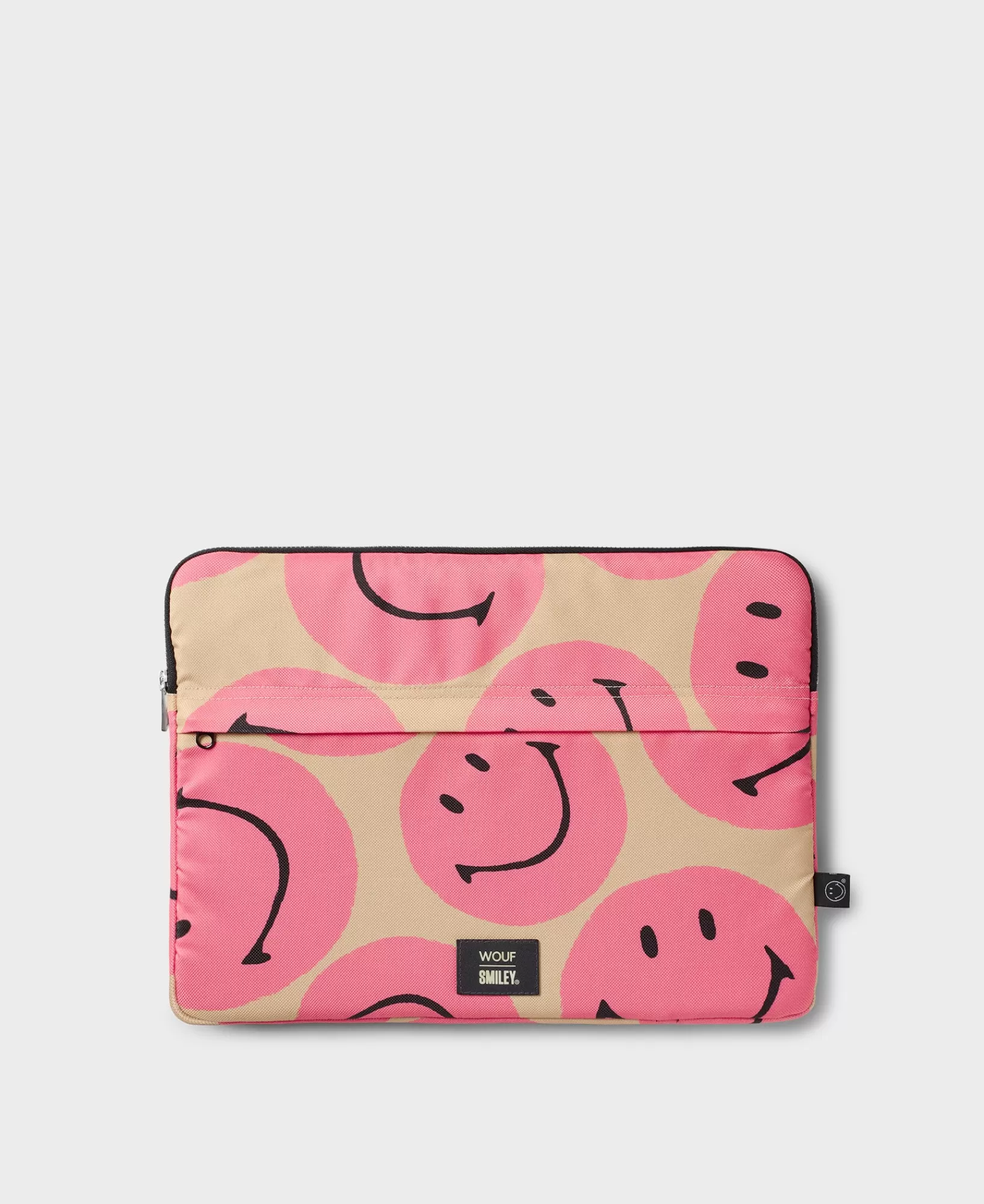 Housses Pour Ordinateur Portable^WOUF Housse Pour Ordinateur Portable Smiley® Rose 13" Et 14" Smiley Rose