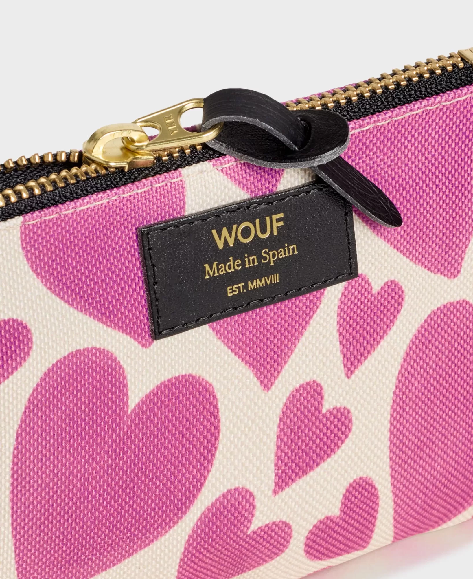 Sacs Pochette^WOUF Petite Pochette Amour Rose