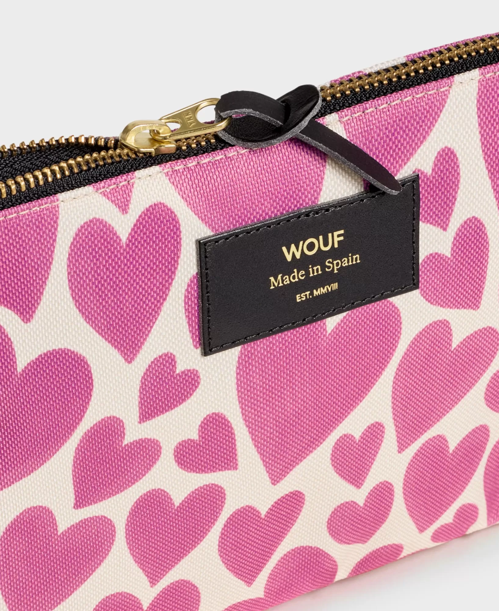 Sacs Pochette^WOUF Poche Amour Rose