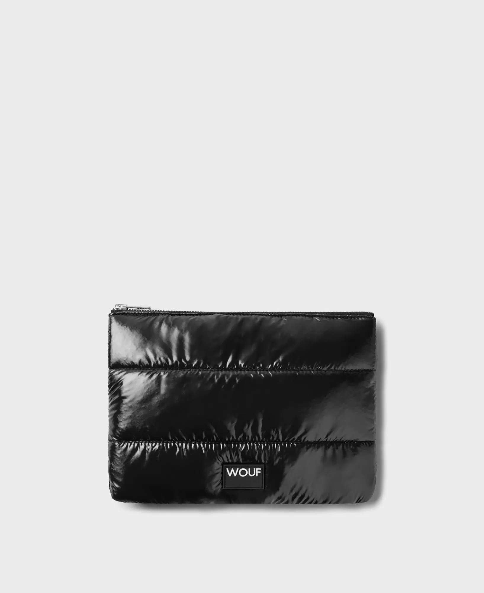 Sacs Pochette^WOUF Poche Noir Brillant